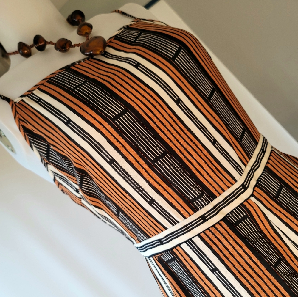 Forever 21 Striped Strappy Jumper Size M